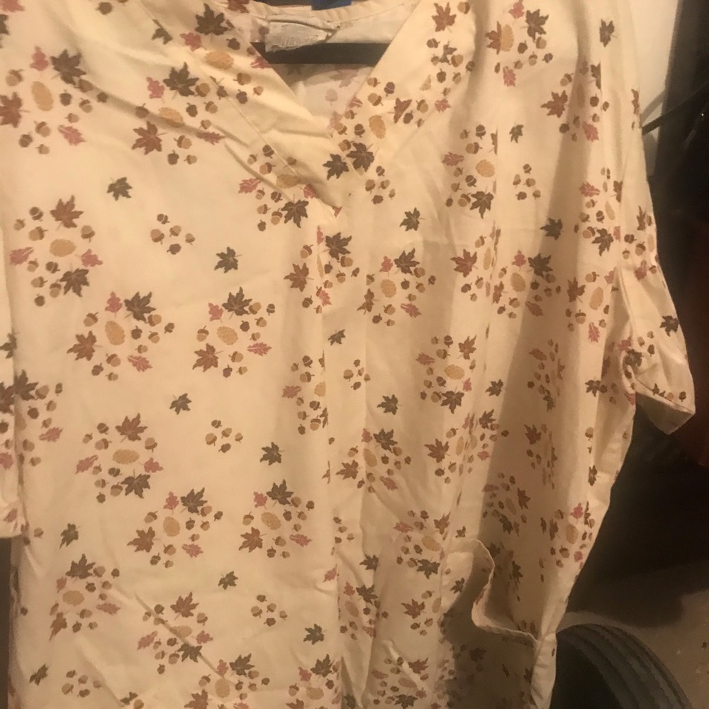 Scrub top 3x fall